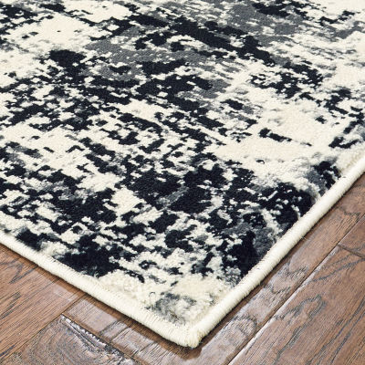 LR Home Illy Abstract Indoor Rectangular Area Rug