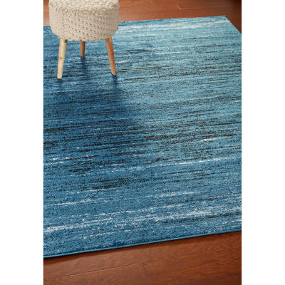 LR Home Mario Solid Indoor Rectangular Area Rug