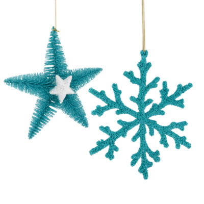 North Pole Trading Co. Sea Star 2-pc. Christmas Ornament