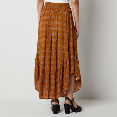 Arizona Womens High Low Asymmetrical Skirt