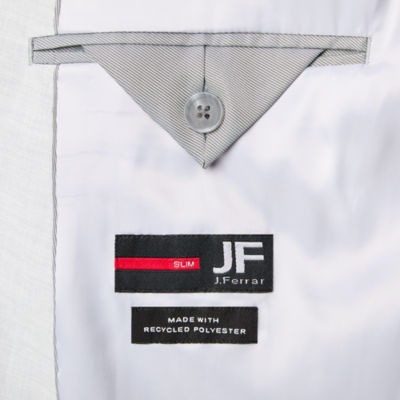 J. Ferrar Mens Slim Classic Fit Suit Jacket