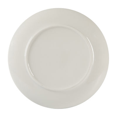 Martha Stewart Festive Bow 4-pc. Dishwasher Safe Ceramic Dinner Plate