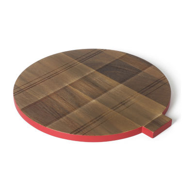 Martha Stewart Festive Bow Serving Platter Wood