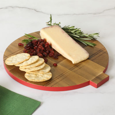 Martha Stewart Festive Bow Serving Platter Wood