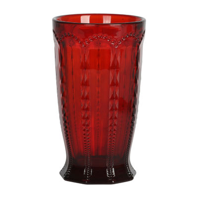 Martha Stewart Festive Bow 4-pc. Glass Tumbler Set