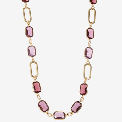 Liz Claiborne Womens 17 Inch Collar Necklace
