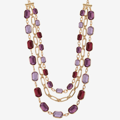 Liz Claiborne Womens 18 Inch Collar Necklace