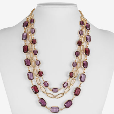 Liz Claiborne Womens 18 Inch Collar Necklace