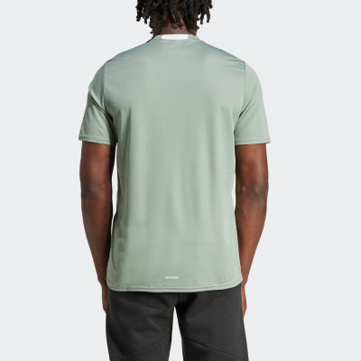adidas Mens Crew Neck Short Sleeve T-Shirt