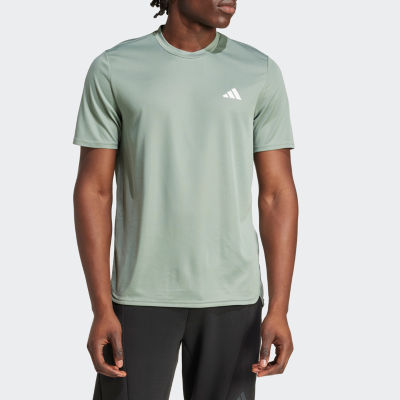 adidas Mens Crew Neck Short Sleeve T-Shirt