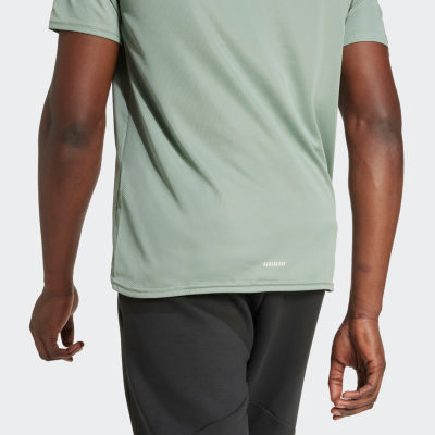 adidas Mens Crew Neck Short Sleeve T-Shirt