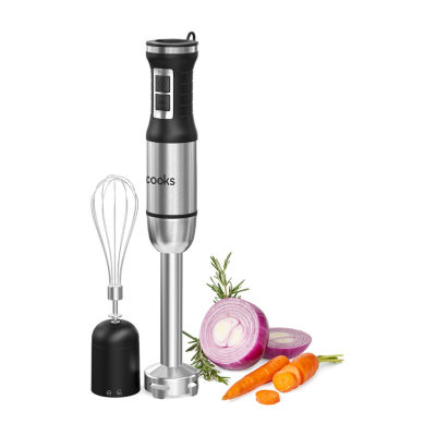 Cooks Stainless Steel Immersion Blender with Whisk