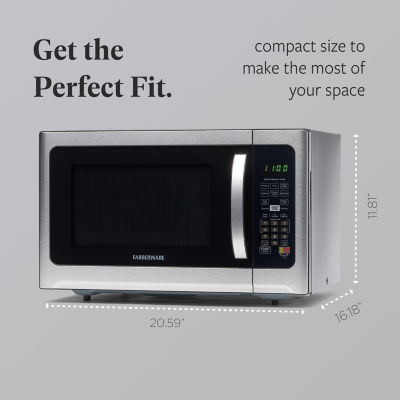 Farberware Professional FMO12AHTBKE 1000-Watt 1.2 Cu. Ft. Microwave Oven with Sensor