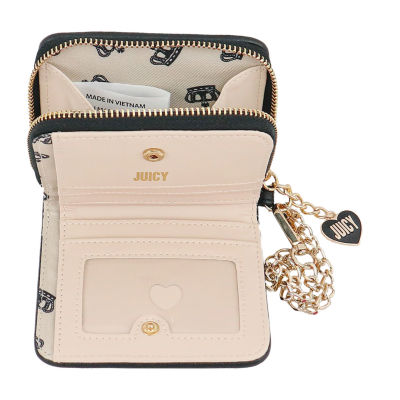 Juicy By Juicy Couture Checkmate Womens Zip Around Wallet - JCPenney