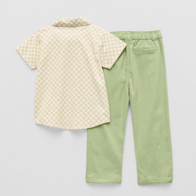 Little Lad Toddler Boys 2-pc. Pant Set