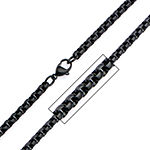 Stainless Steel 22 Inch Box Chain Necklace