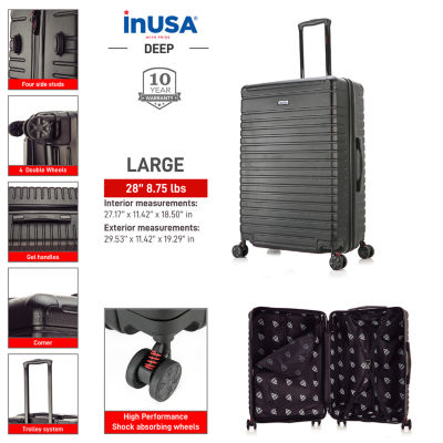 InUSA Deep 28" Hardside Lightweight Luggage