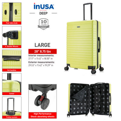 InUSA Deep 28" Hardside Lightweight Luggage
