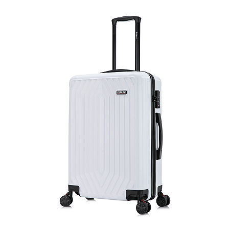 Dukap STRATOS 24" Hardside Lightweight Luggage, One Size, White