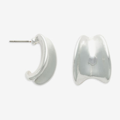Mixit Hypoallergenic Silver Tone Drop Earrings