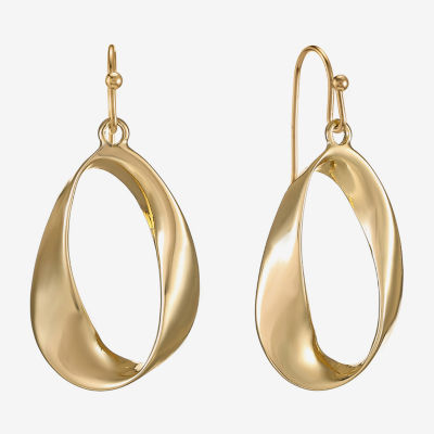 Liz Claiborne Open Drop Earrings