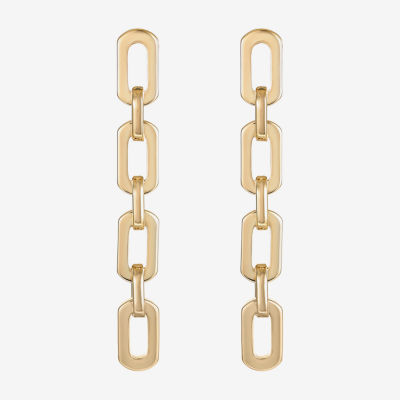 Liz Claiborne Womens Hypoallergenic Drop Earrings