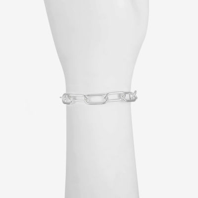 Liz Claiborne Womens Solid 7.25 Inch Link Bracelet