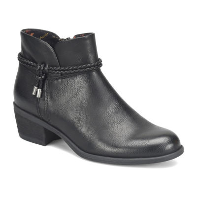 Boc Womens Lindsay Stacked Heel Booties