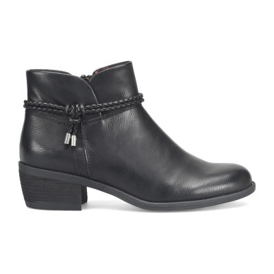 Boc Womens Lindsay Stacked Heel Booties