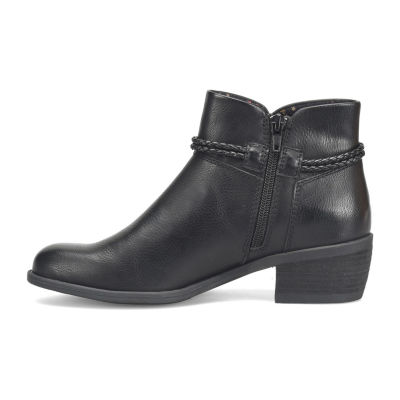 Boc Womens Lindsay Stacked Heel Booties