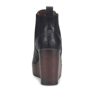 BOC by Born Womens Athalia Wedge Heel Booties