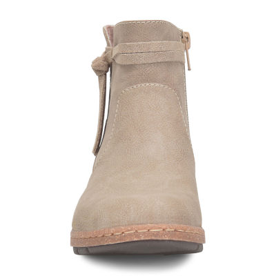 Boc Womens Addi Flat Heel Booties