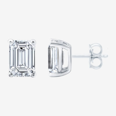 Ever Star (H-I / Si2-I1) 2 CT. T.W. Lab Grown White Diamond 14K White Gold Stud Earrings