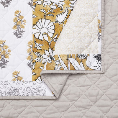 Modern Heirloom Saffron 3-pc. Quilt Set