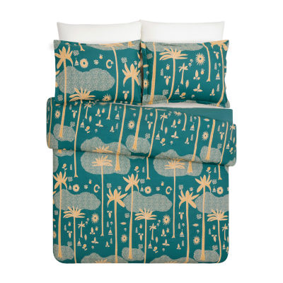 JUNGALOW by Justina Blakeney Cosmic Desert 3-pc. Reversible Duvet Cover Set