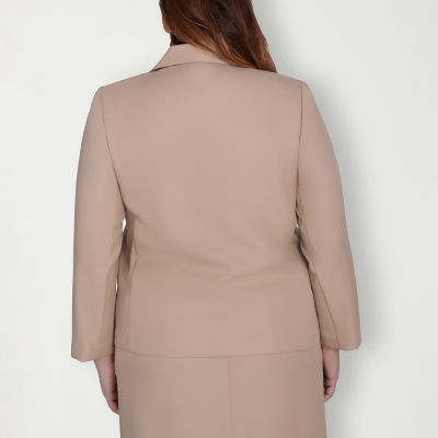 Alfred Dunner Classics Womens Plus Regular Fit Suit Jacket