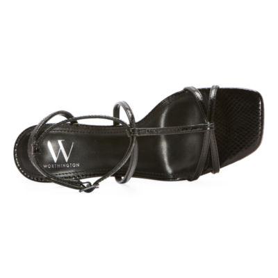 Worthington Womens Sasha Heeled Sandals