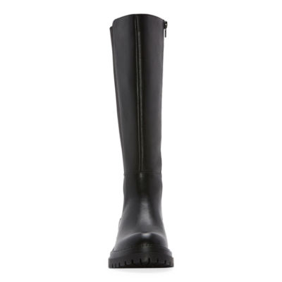 Arizona Jean Co Womens Maldon Stacked Heel Riding Boots