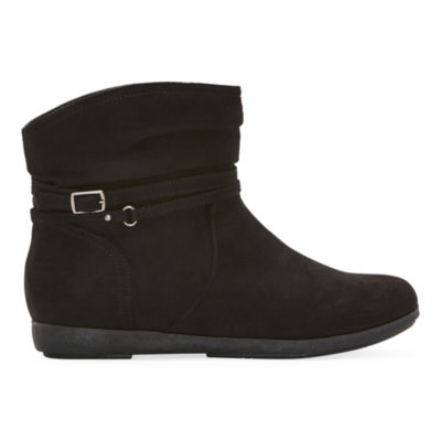 St. John's Bay Womens Kumba Flat Heel Slouch Boots