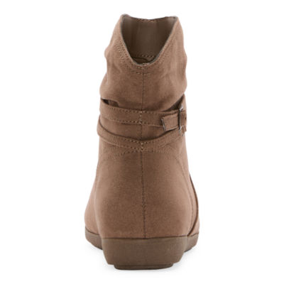 St. John's Bay Womens Kumba Flat Heel Slouch Boots