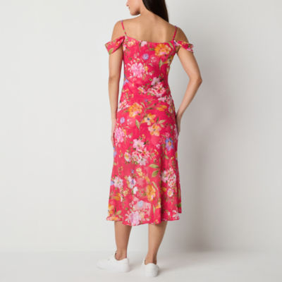 by&by Juniors Floral Midi Maxi Dress