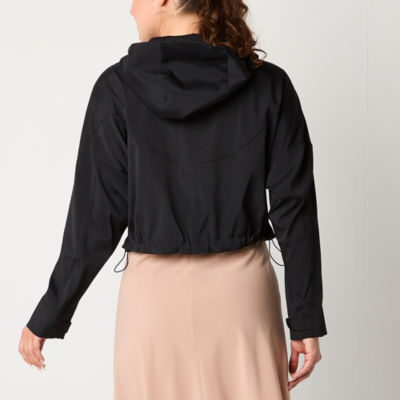 Xersion Womens Tall Hooded Lightweight Softshell Jacket