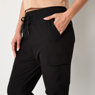 Xersion Womens Mid Rise Cuffed Cargo Pant