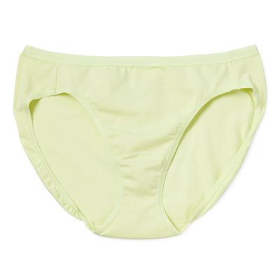 Ambrielle Organic Cotton High Cut Panty 302832
