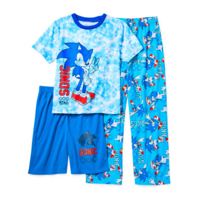 Little & Big Boys -pc. Sonic the Hedgehog Pajama Set