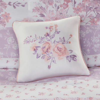 Intelligent Design Elodie Floral Midweight Comforter Set