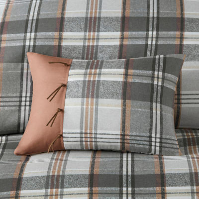 Intelligent Design Liam Plaid Midweight Comforter Set