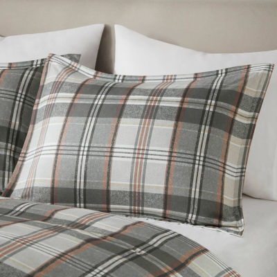 Intelligent Design Liam Plaid Duvet Cover Set