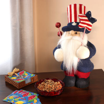 National Tree Co. 18in Patriotic Gnome