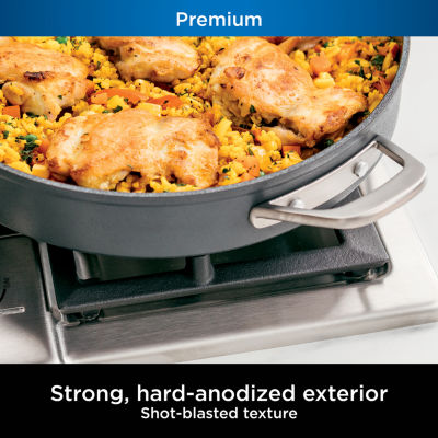 Ninja Foodi NeverStick Premium 5-qt. Non-Stick Saute Pan with Lid